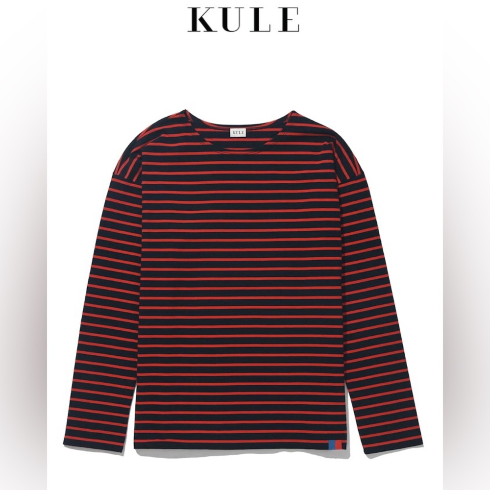 KULE - THE BOYFRIEND long striped shirt